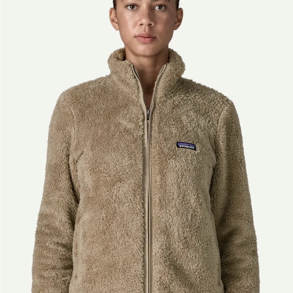 Patagonia Women's Los Gatos Tan Fleece Jacket NWOT